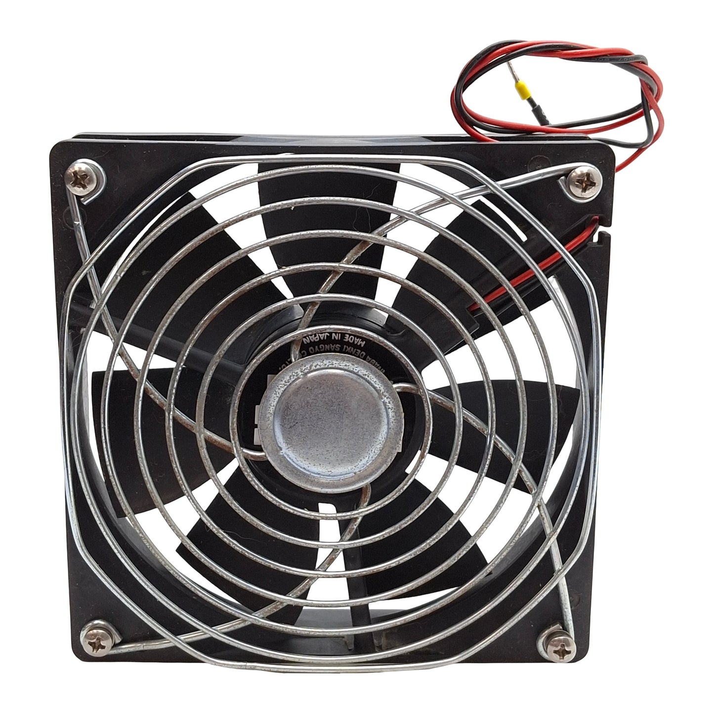 Used Lot of 3 Elina Fan HDF1225L-24HHB Axial Fan, 120x120mm, 106CFM, 52dBA, 24VDC