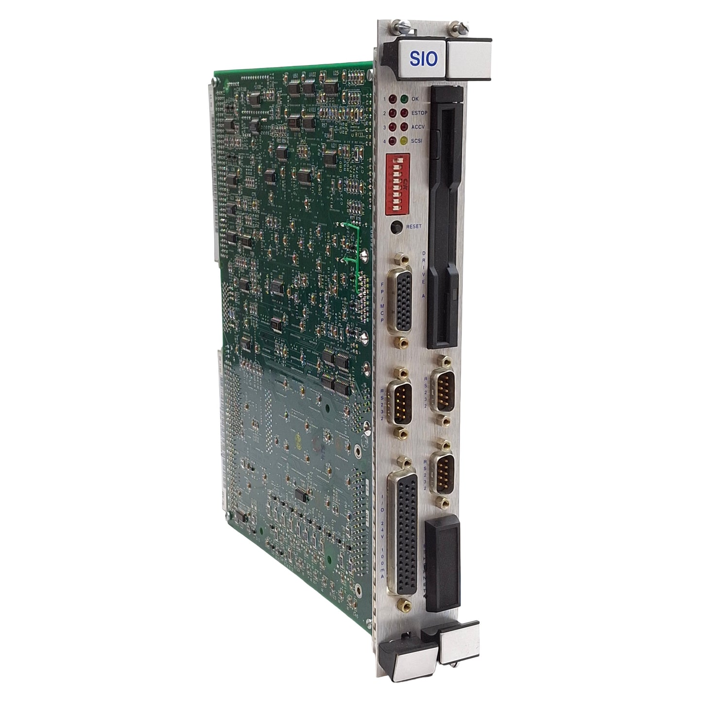 Used Adept 10332-12350 Rev. P8 SIO IDE FDD/HDD Module Card for MV Controller 3x RS232