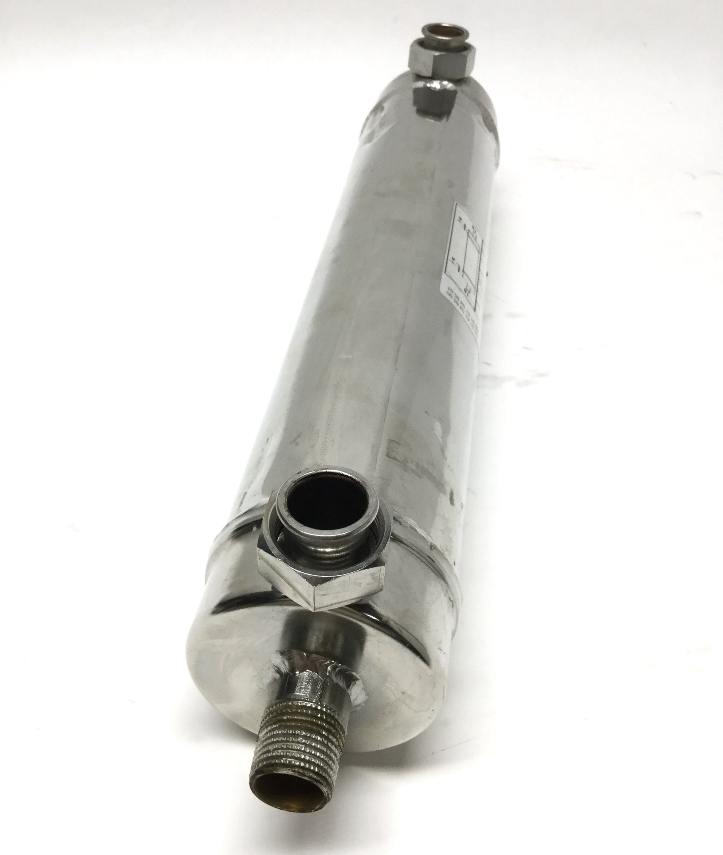 Used Spirec H.03.30.EP.TR1 Liquid Heat Exchanger -50 to 250°C, .44/.5L, 0.36m² x 0.3m