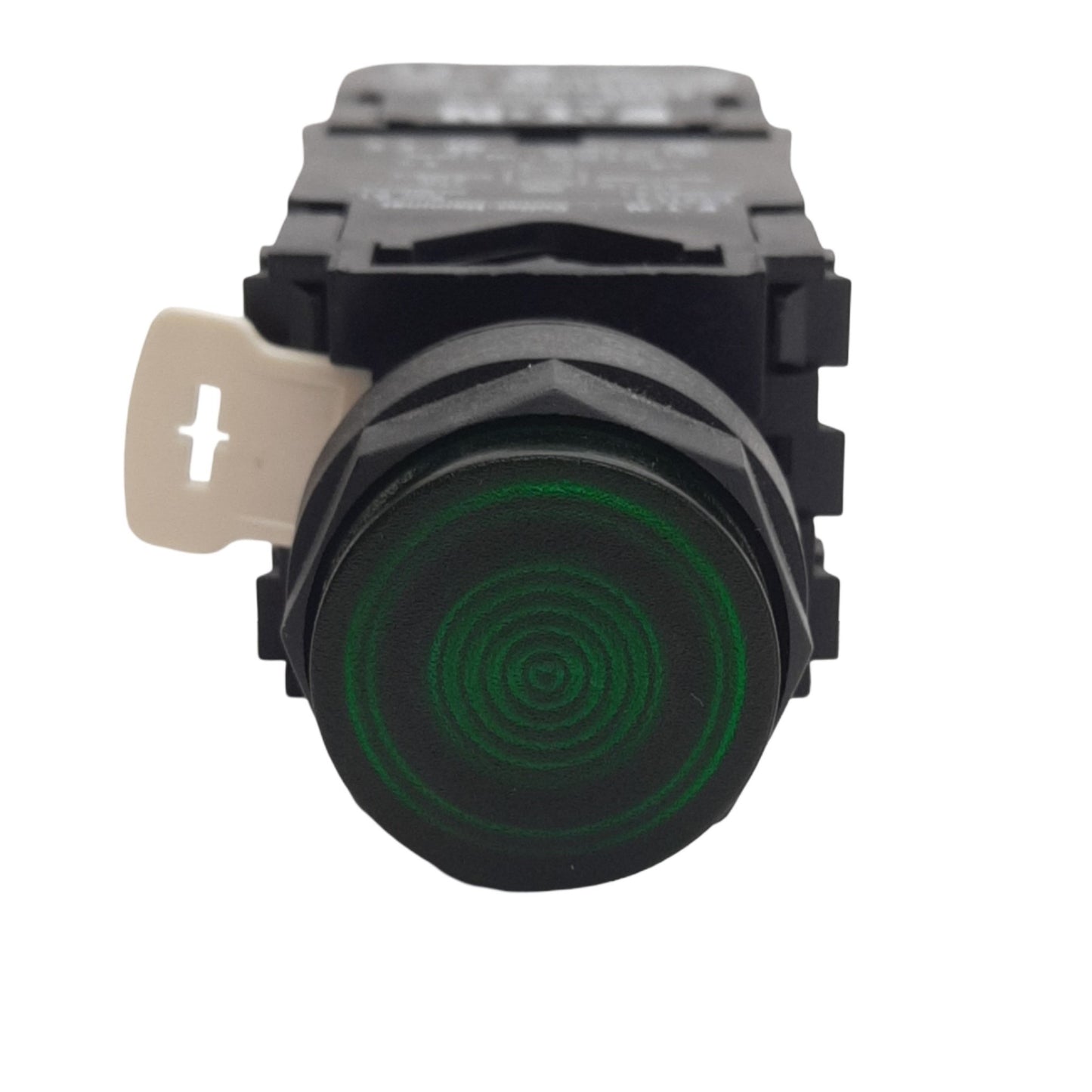 Used EATON E22TB3 Illuminated Push Button 1NO Contact, Momentary, Green, 22.5mm