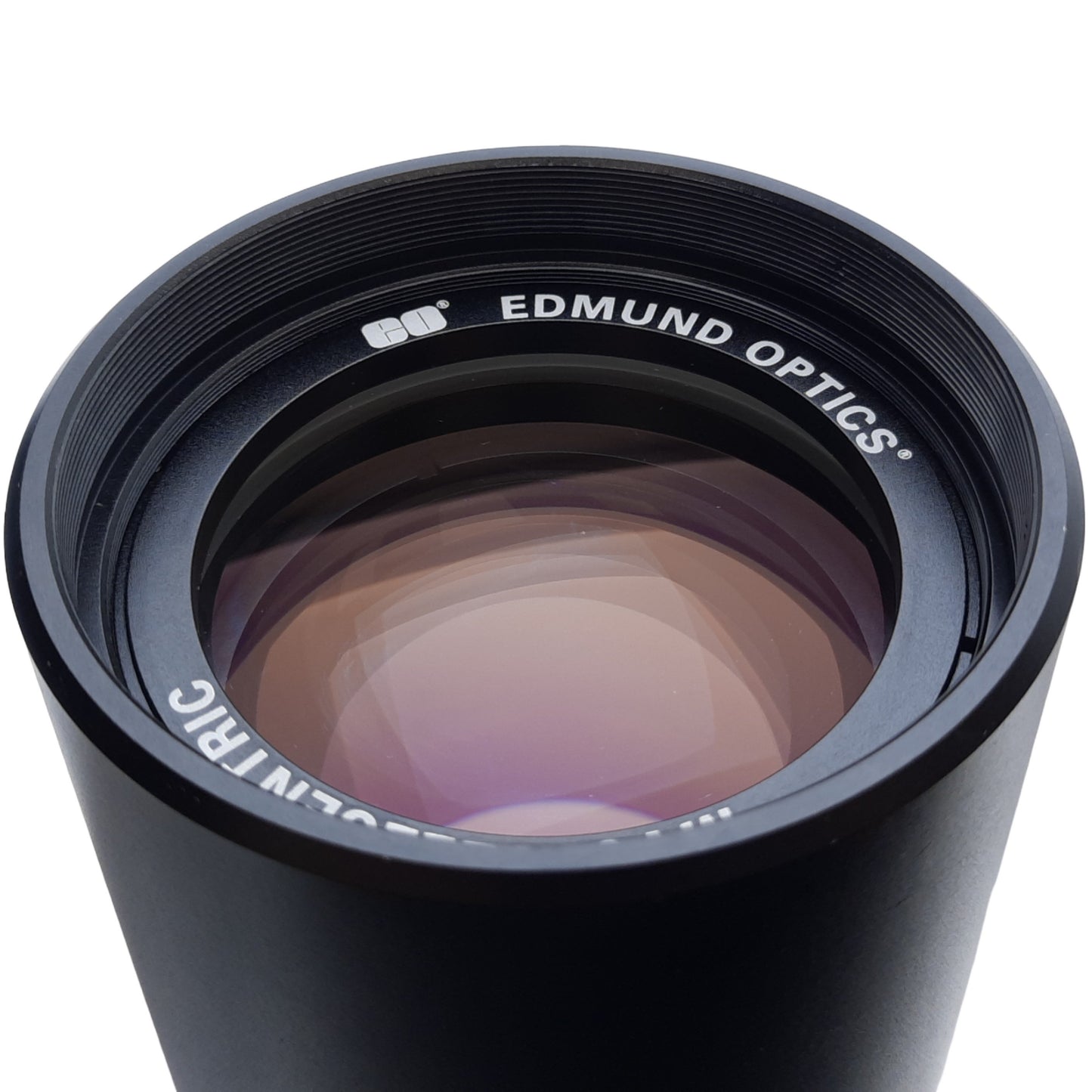 Used Edmund Optics 55349 Gold Series Focusable Telecentric Lens, W.D 161-186mm, 0.25x