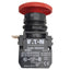 Used Eaton E22LLB2B Emergency Stop Pushbutton Red 22mm, Twist-Release, 1NC, 600VAC/DC