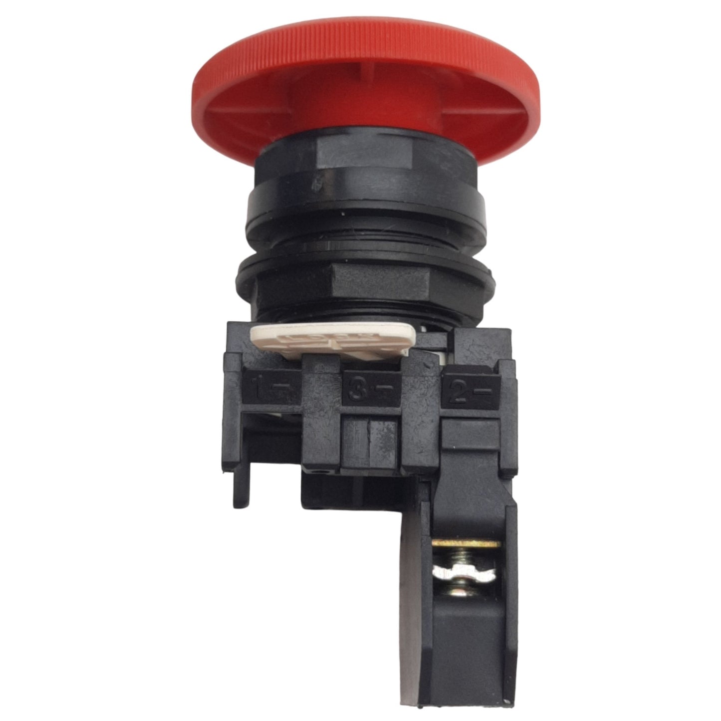 Used Eaton E22LLB2B Emergency Stop Pushbutton Red 22mm, Twist-Release, 1NC, 600VAC/DC