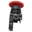Used Eaton E22LLB2B Emergency Stop Pushbutton Red 22mm, Twist-Release, 1NC, 600VAC/DC