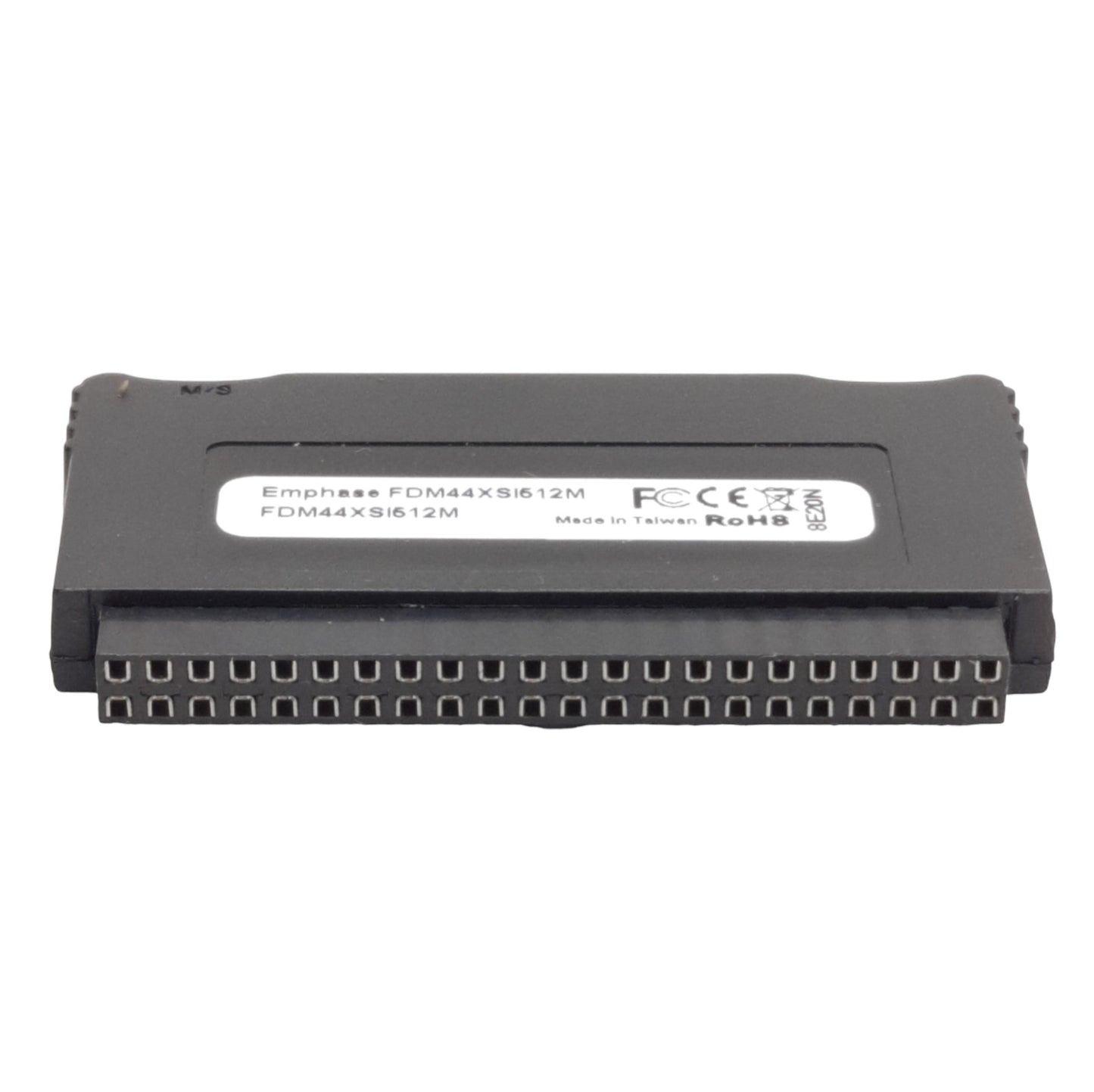 Used Emphase FM44XSi512M FDM 4000X Flash Disk Module, 44-Pin IDE Vertical, 512MB
