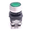 New KG Auto KGX-HMD21G Illuminated Pushbutton Switch, ø22mm, 1NC+1NO, 12/24VDC Lamp