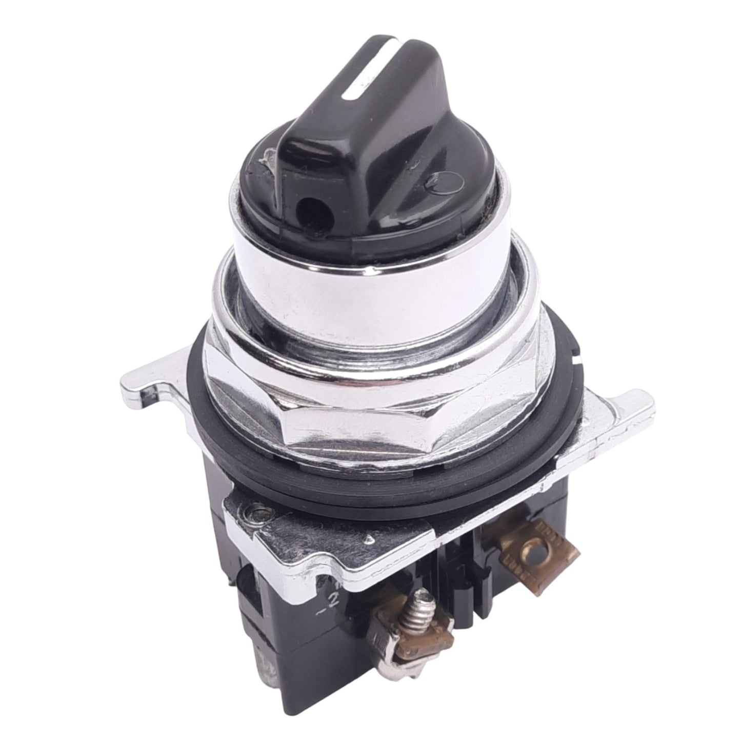 Used Eaton 10250T20KB Selector Switch, 2-Position Maintained, ø30.5mm, 1NO 1NC, 600V