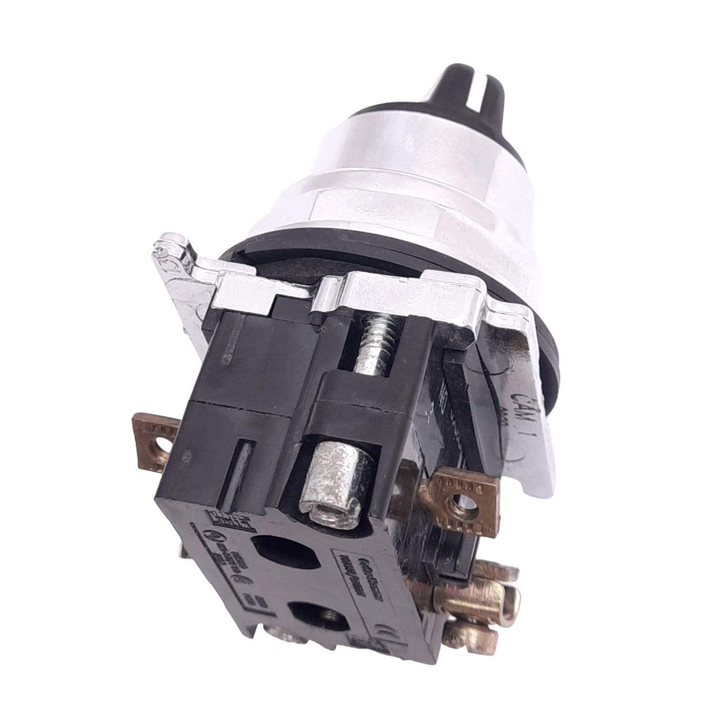 Used Eaton 10250T20KB Selector Switch, 2-Position Maintained, ø30.5mm, 1NO 1NC, 600V