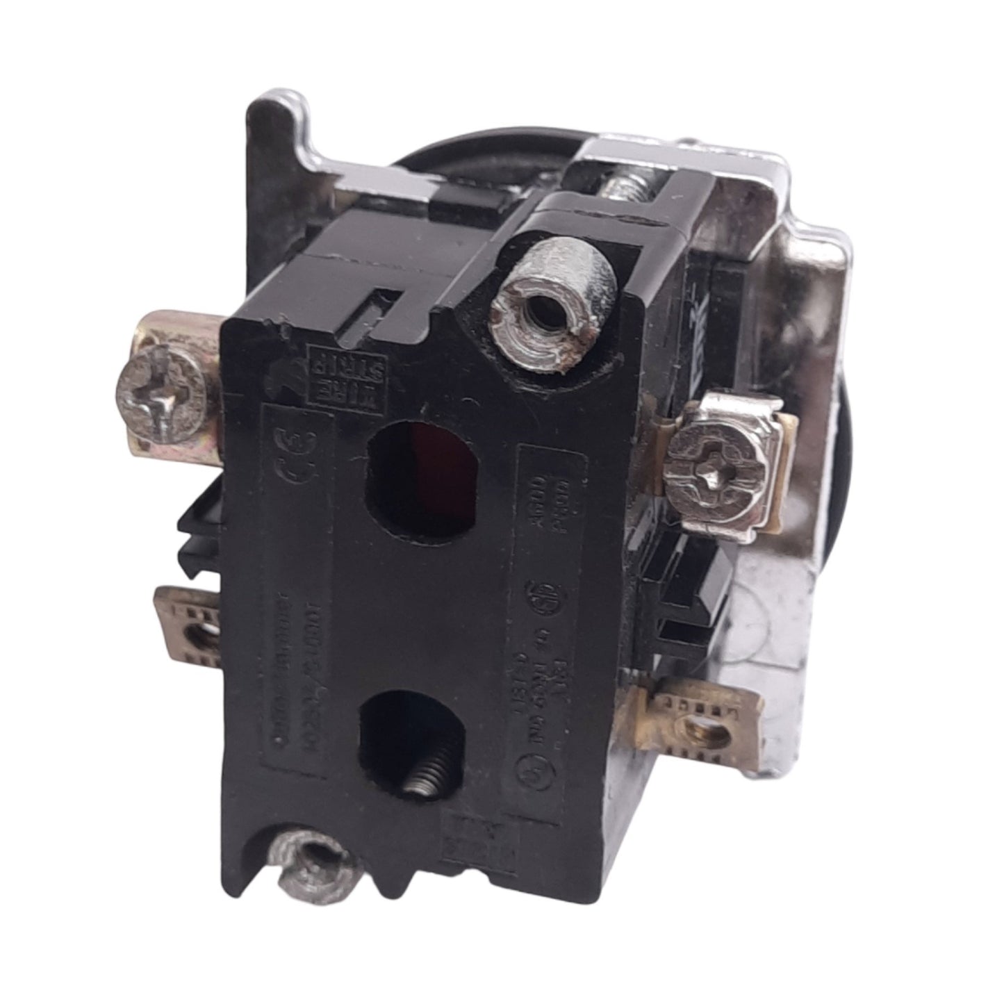 Used Eaton 10250T20KB Selector Switch, 2-Position Maintained, ø30.5mm, 1NO 1NC, 600V