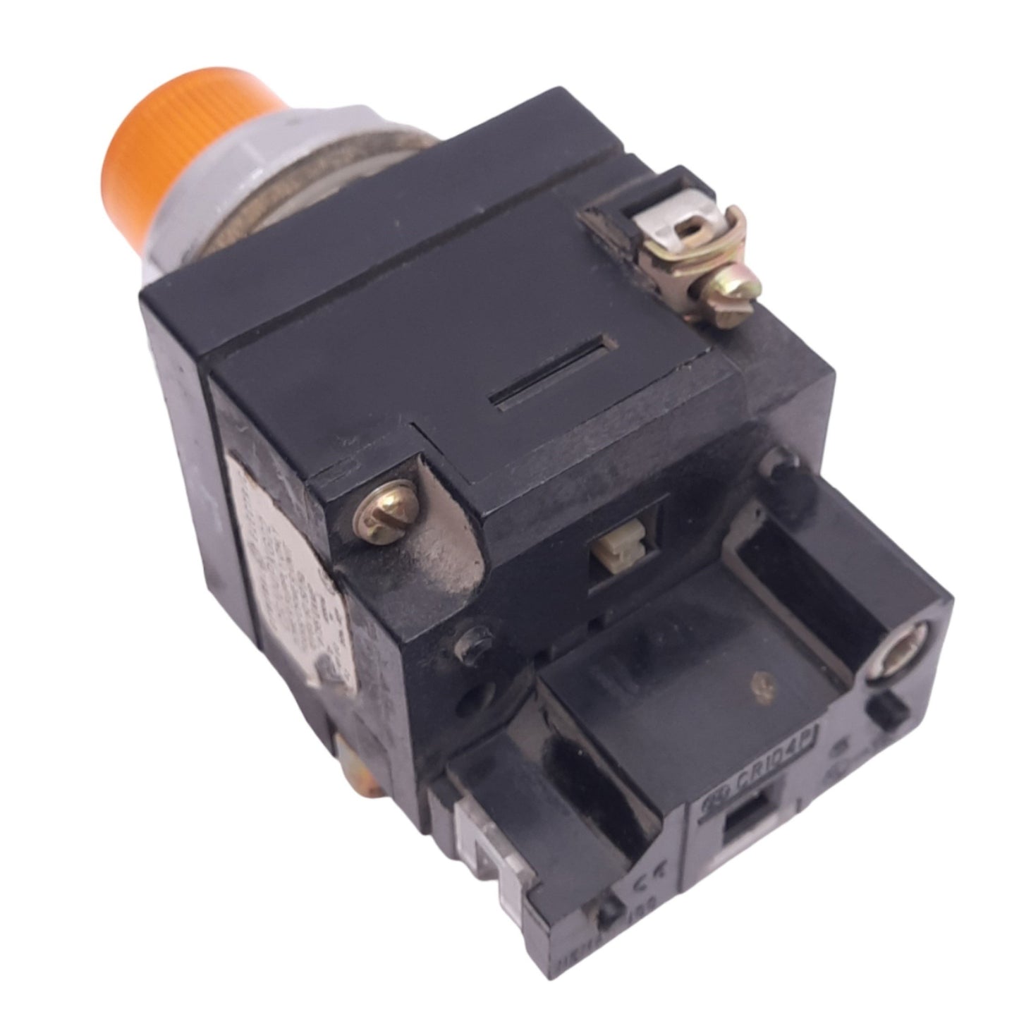 Used General Electric CR104PBL01M1S2 Illuminated Pushbutton, ø30.5mm, 1NC, 120V Lamp
