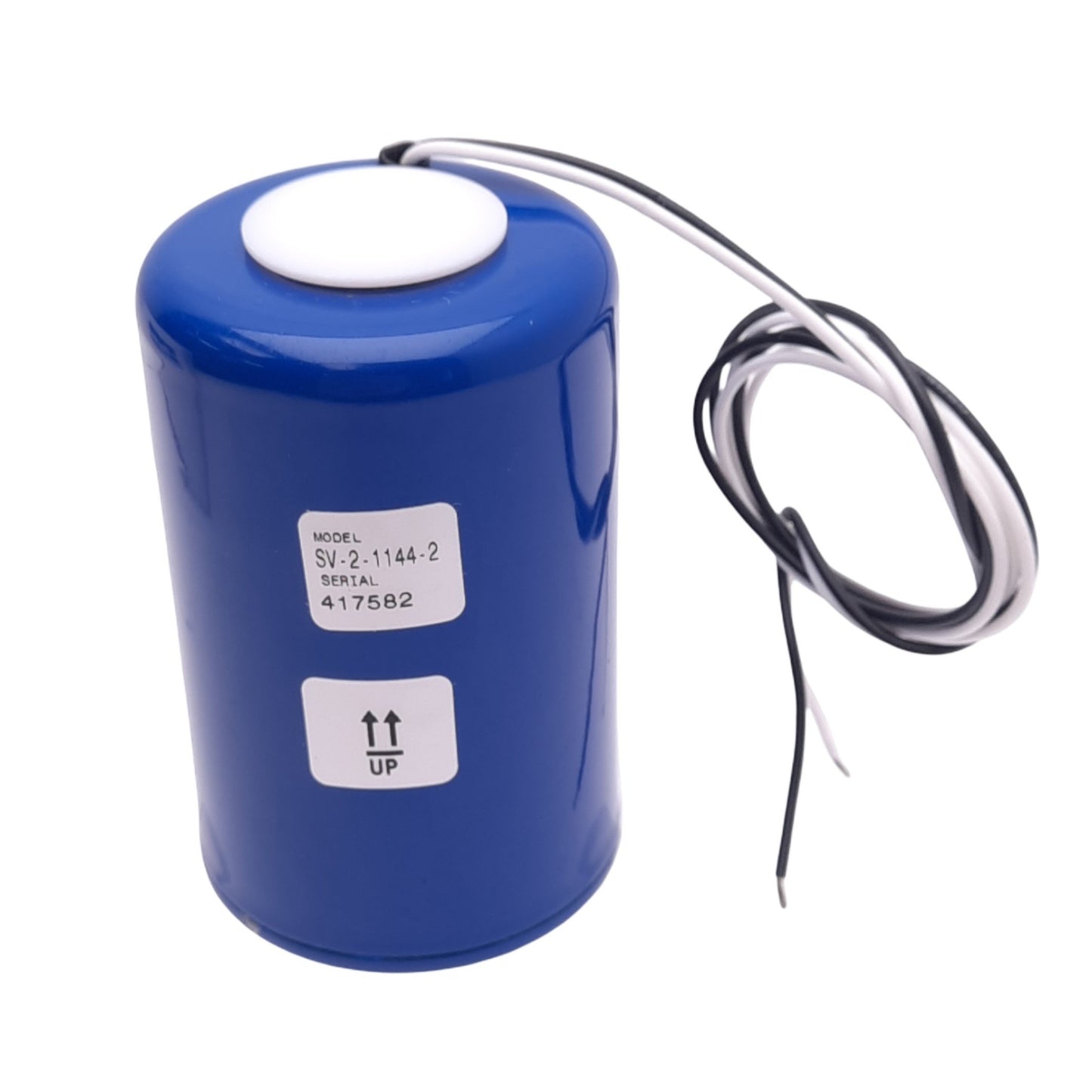 New Parker SV-2-1144-2 High-Purity Solenoid Valve, 0-80psi, 1/4in NPT, 2-Wire