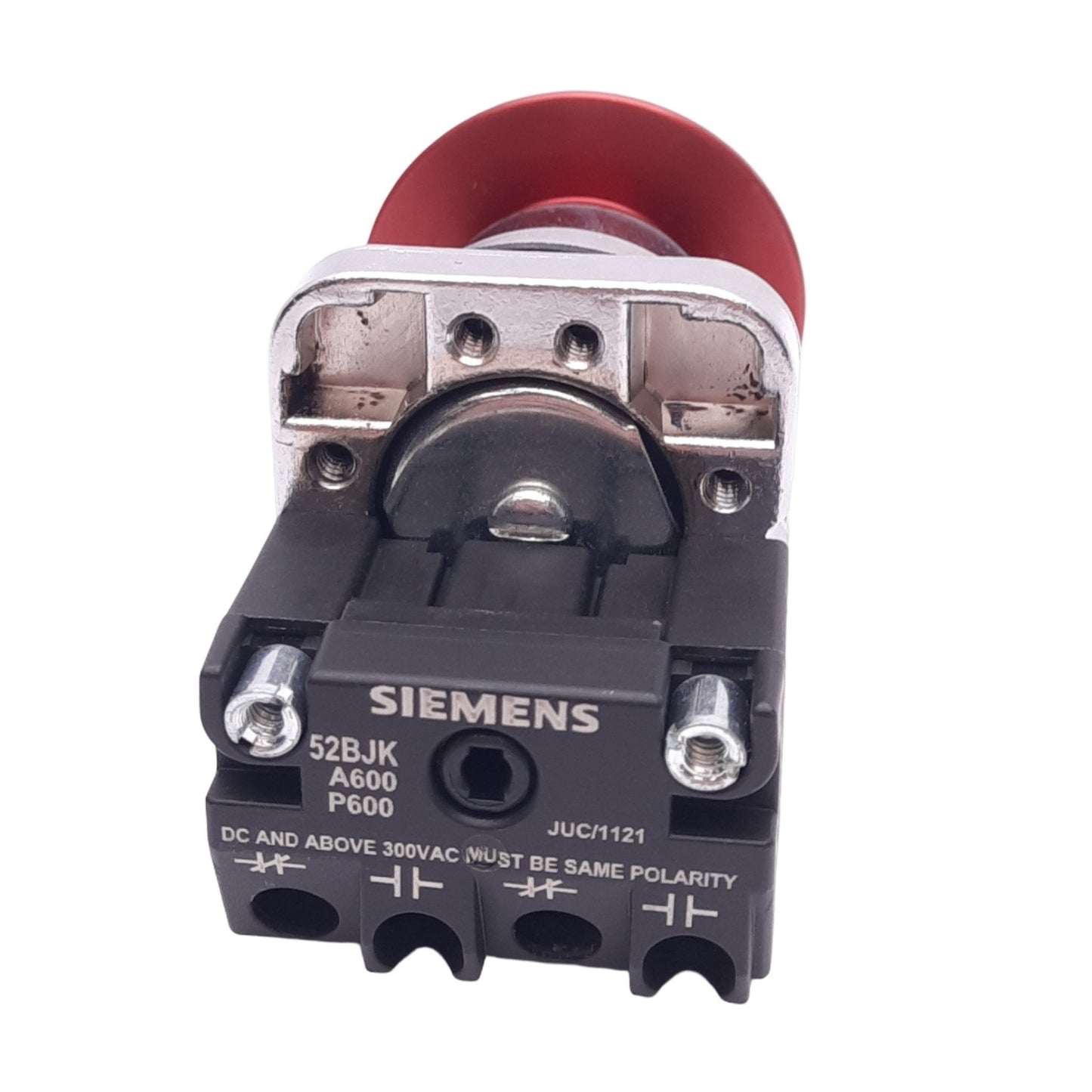 New Siemens 52PA2A2 Red Push/Pull E-Stop Button, ø30.5mm, 1NO 1NC, 600V 10A Max