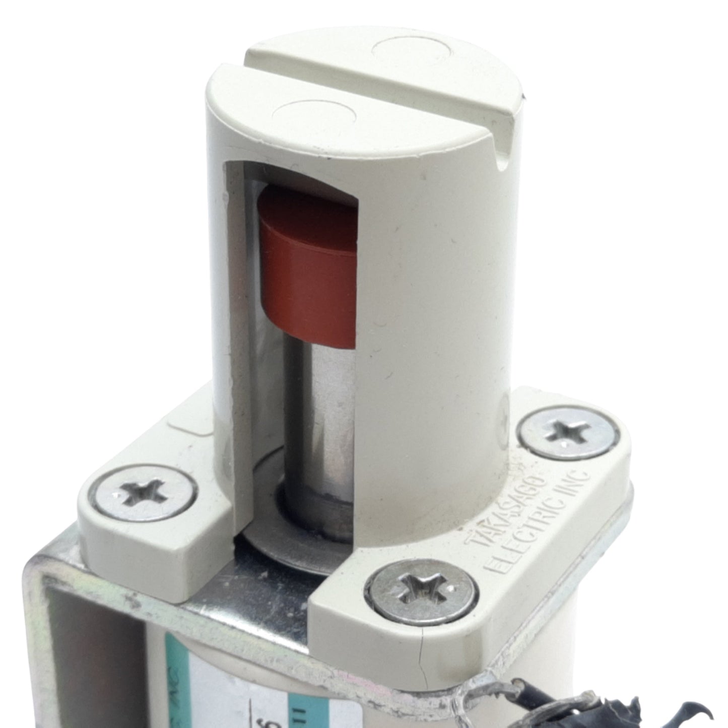 Used Takasago Electric PK-6405-NC Solenoid Pinch Valve, 2-Way NC, 24VDC, 50kPa