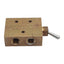 Used Humphrey 41V TAC² Miniature Toggle Valve, 5/4-Way, 0-125psi, 1/8in NPSF, #10-32