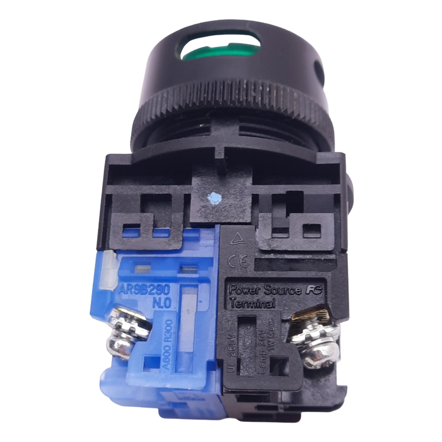 New Fuji Electric AR30G2L-10E3G Green Illuminated Pushbutton, ø30mm, 1NO, 600V 10A
