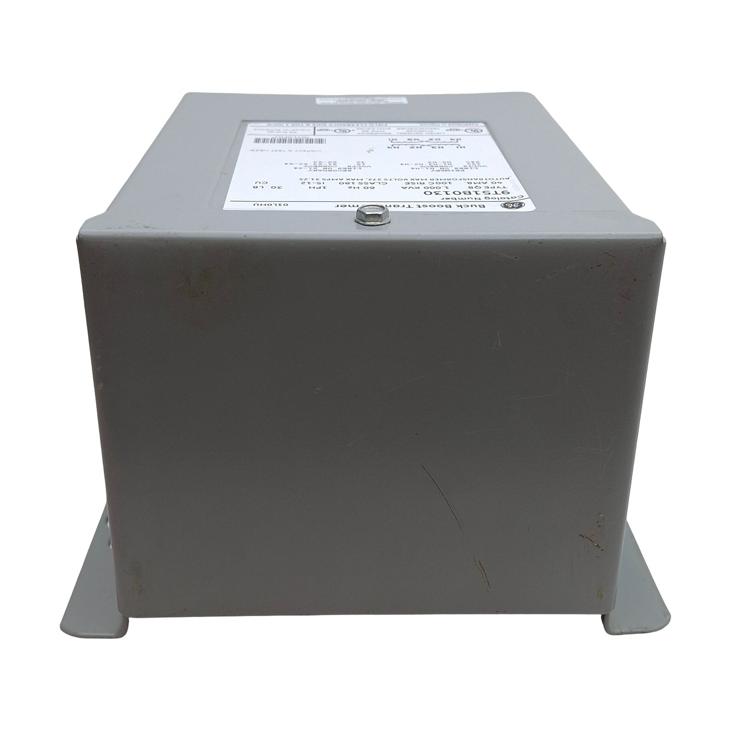 Used GE 9T51B0130 Buck Boost Transformer 120/240VAC Primary, 16/32VAC Secondary, 1kVA