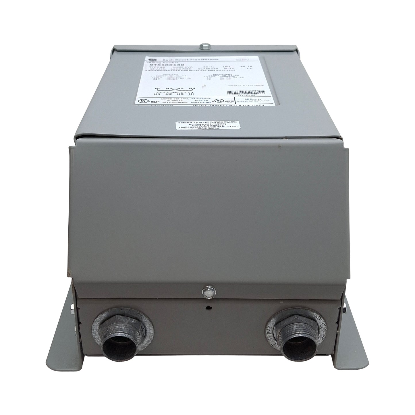 Used GE 9T51B0130 Buck Boost Transformer 120/240VAC Primary, 16/32VAC Secondary, 1kVA