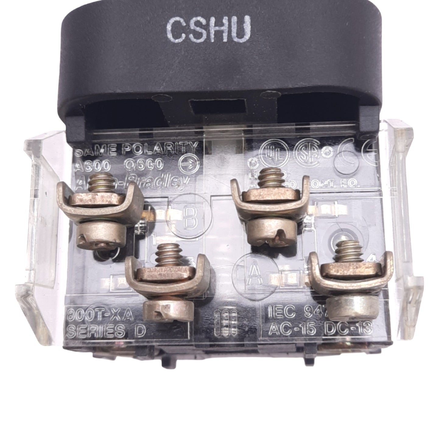 Used Allen Bradley 800H-QRB24G Illuminated Pushbutton, ø30mm, 1NO 1NC, 600V 10A Max