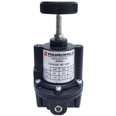New – Open box Fairchild 10242 Pneumatic Pressure Regulator, 1/4" NPT, 1-60PSI Set, Max. 500PSI
