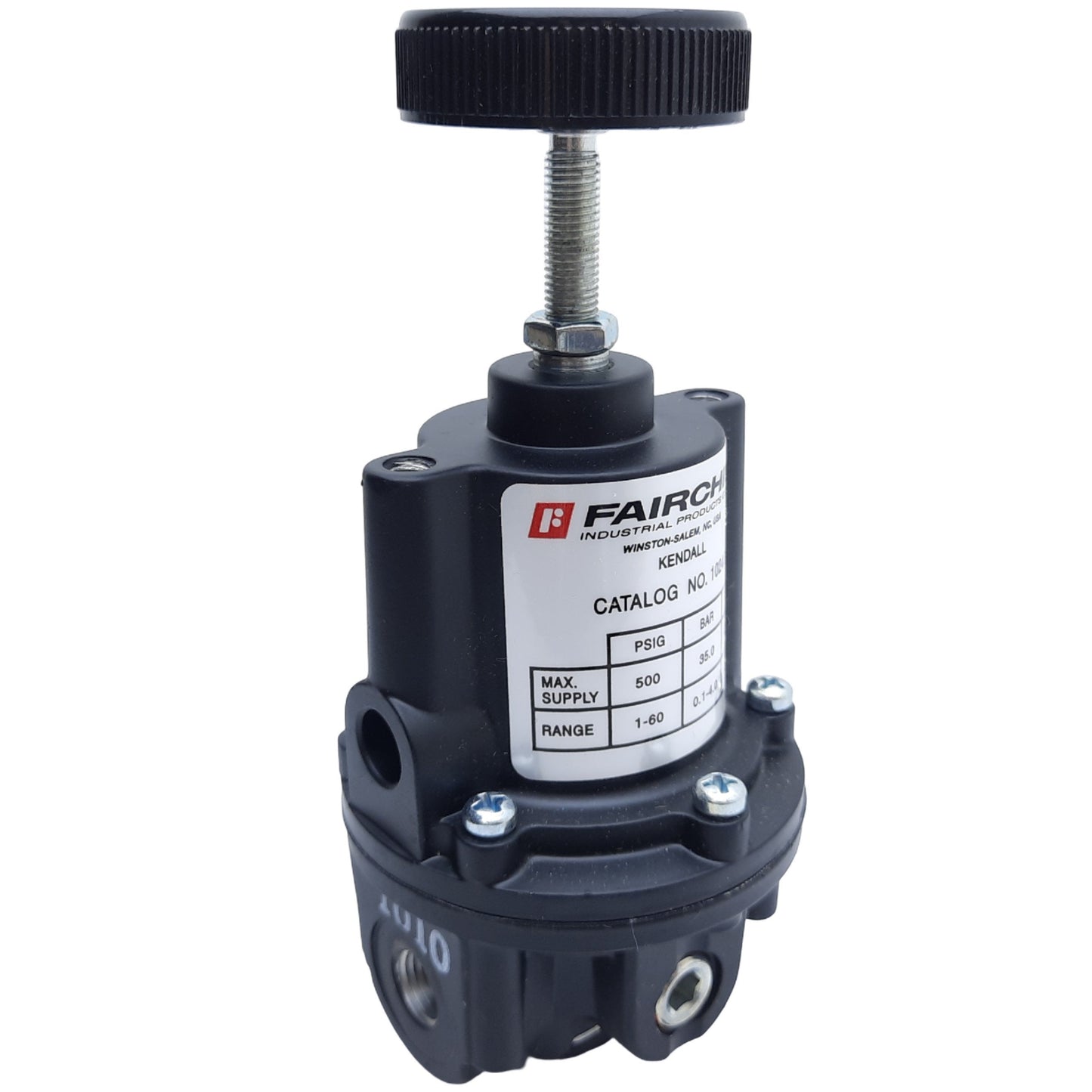 New – Open box Fairchild 10242 Pneumatic Pressure Regulator, 1/4" NPT, 1-60PSI Set, Max. 500PSI
