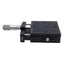 Used Del-Tron 750-X Linear Positioning Stage 1/2in Travel, 2.62x2.62in Table, 6-32UNF