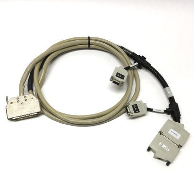 Used Trumpf Haas 30-59-29-AA LLK Laser Fiber Controller Cable 9-Pin, 37-Pin D-Sub