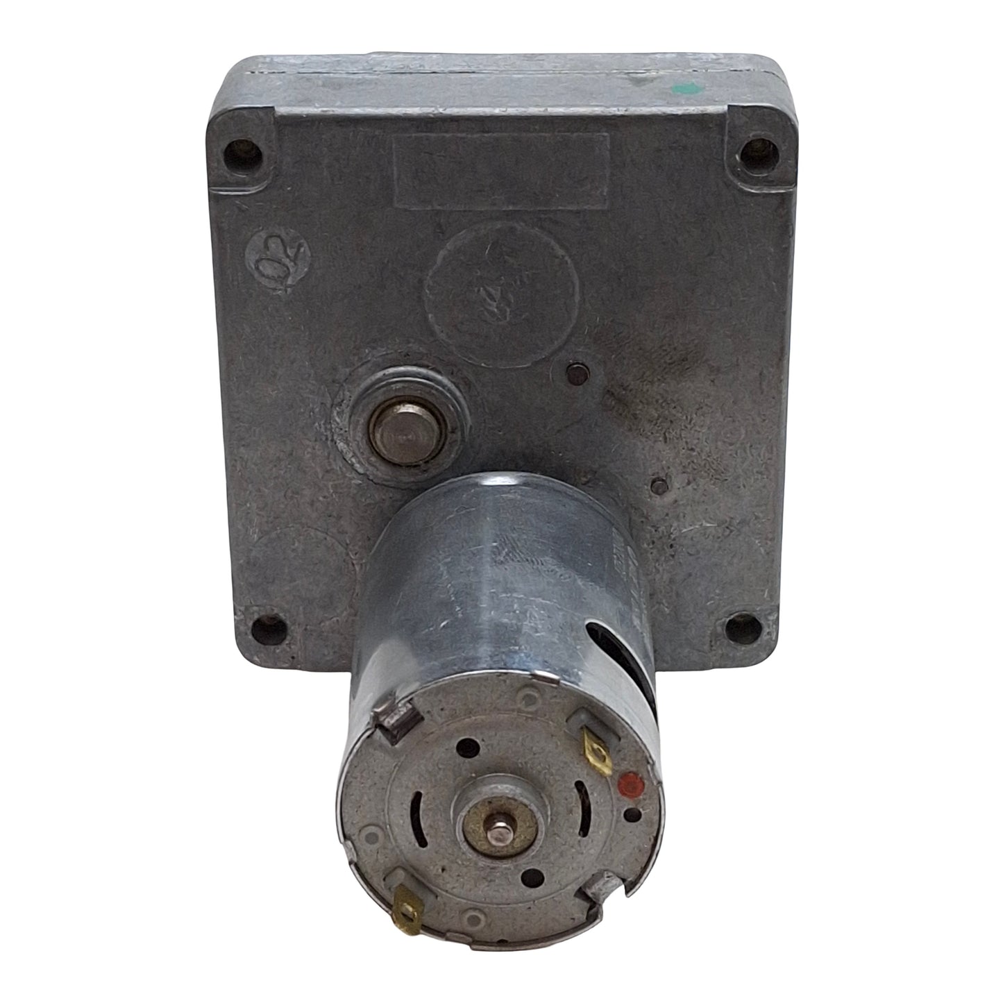 Used Molon CHM-2425-1M Permanent Magnet DC Gearmotor 50in-lbs 25rpm ø8mm Shaft 24VDC