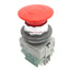 Used IDEC AYW411-R Red Push/Pull E-Stop Button, ø22mm, 2NO, 600VAC/DC 10A Max