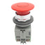 Used IDEC AYW411-R Red Push/Pull E-Stop Button, ø22mm, 2NO, 600VAC/DC 10A Max