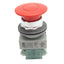 Used IDEC AYW411-R Red Push/Pull E-Stop Button, ø22mm, 2NO, 600VAC/DC 10A Max
