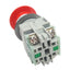 Used IDEC AYW411-R Red Push/Pull E-Stop Button, ø22mm, 2NO, 600VAC/DC 10A Max