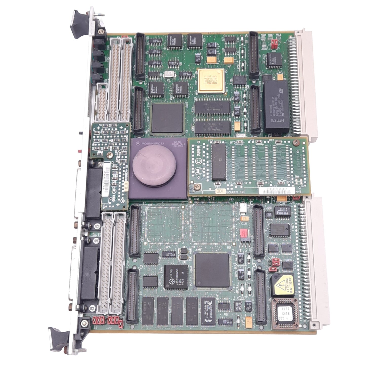 Used Motorola 10332-00714 MVME 162-520A VME Motion Controller Board, 32MHz, 8MB DRAM