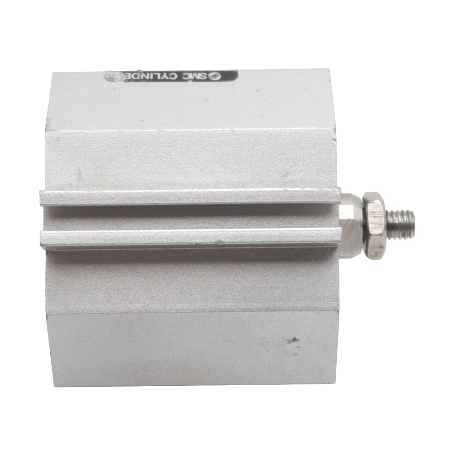 Used SMC NCDQ2B20-10DCM Pneumatic Cylinder, ø20mm Bore, 10mm Stroke, M5, 145psi