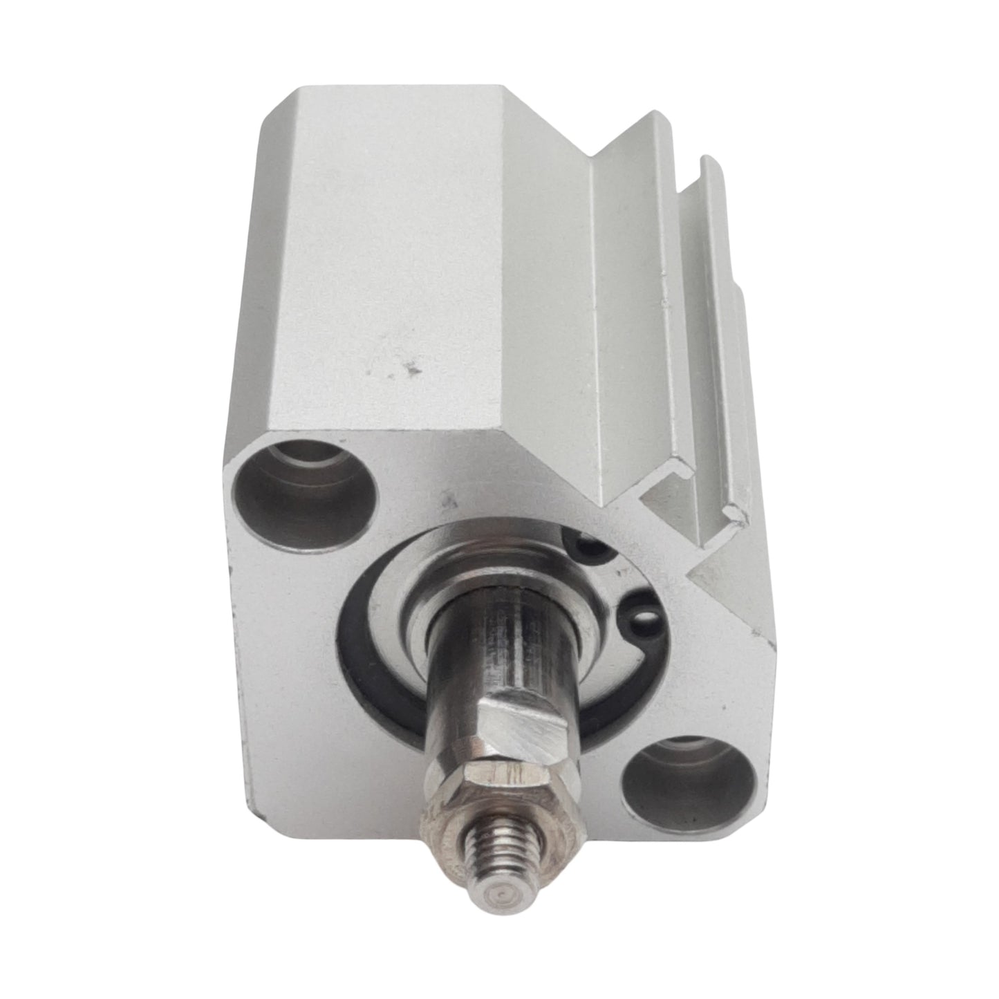 Used SMC NCDQ2B20-10DCM Pneumatic Cylinder, ø20mm Bore, 10mm Stroke, M5, 145psi