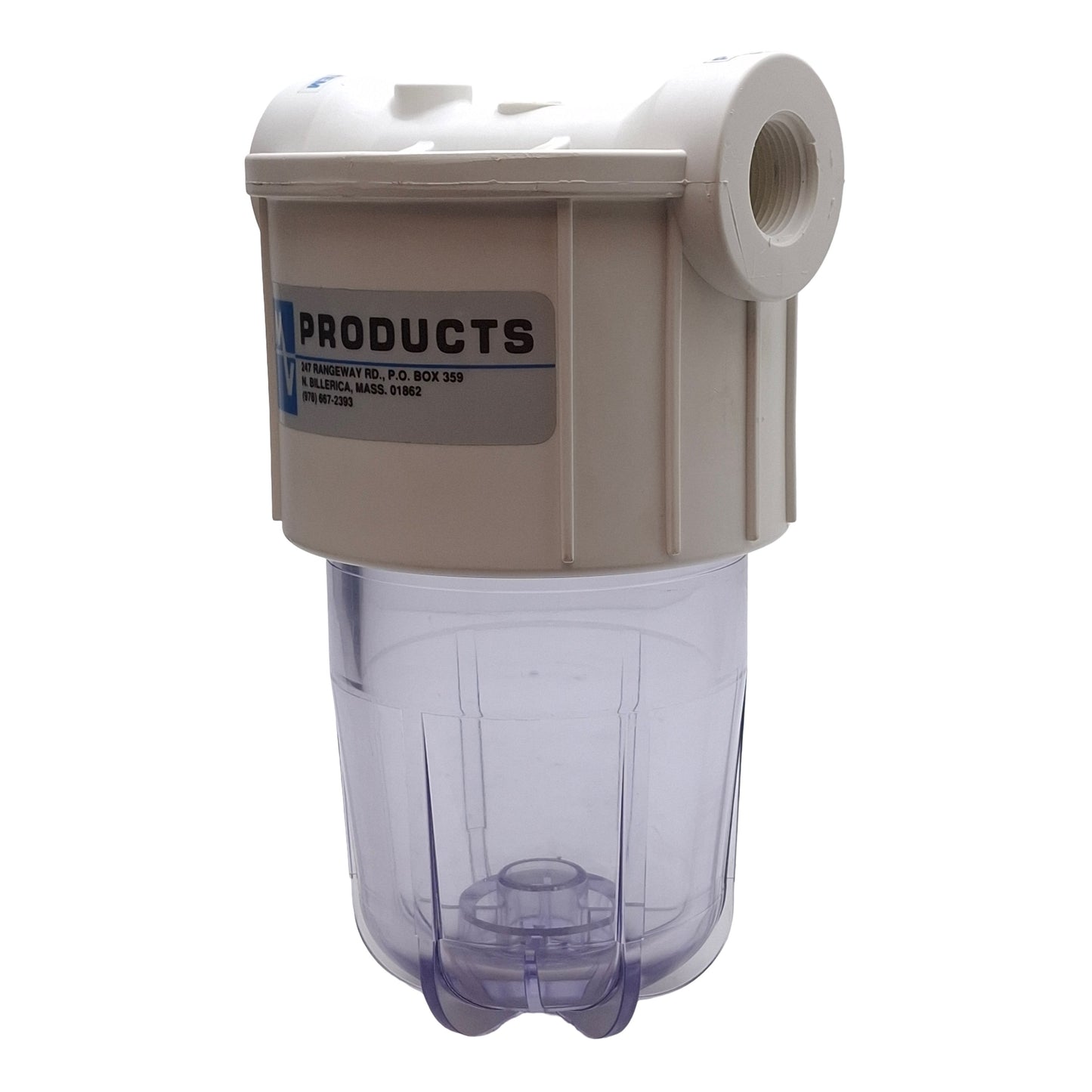 Used Mass-Vac 300005 VisiTrap Vacuum Trap, 4.5in Sump, 1-4CFM, 3/4in NPT Ports