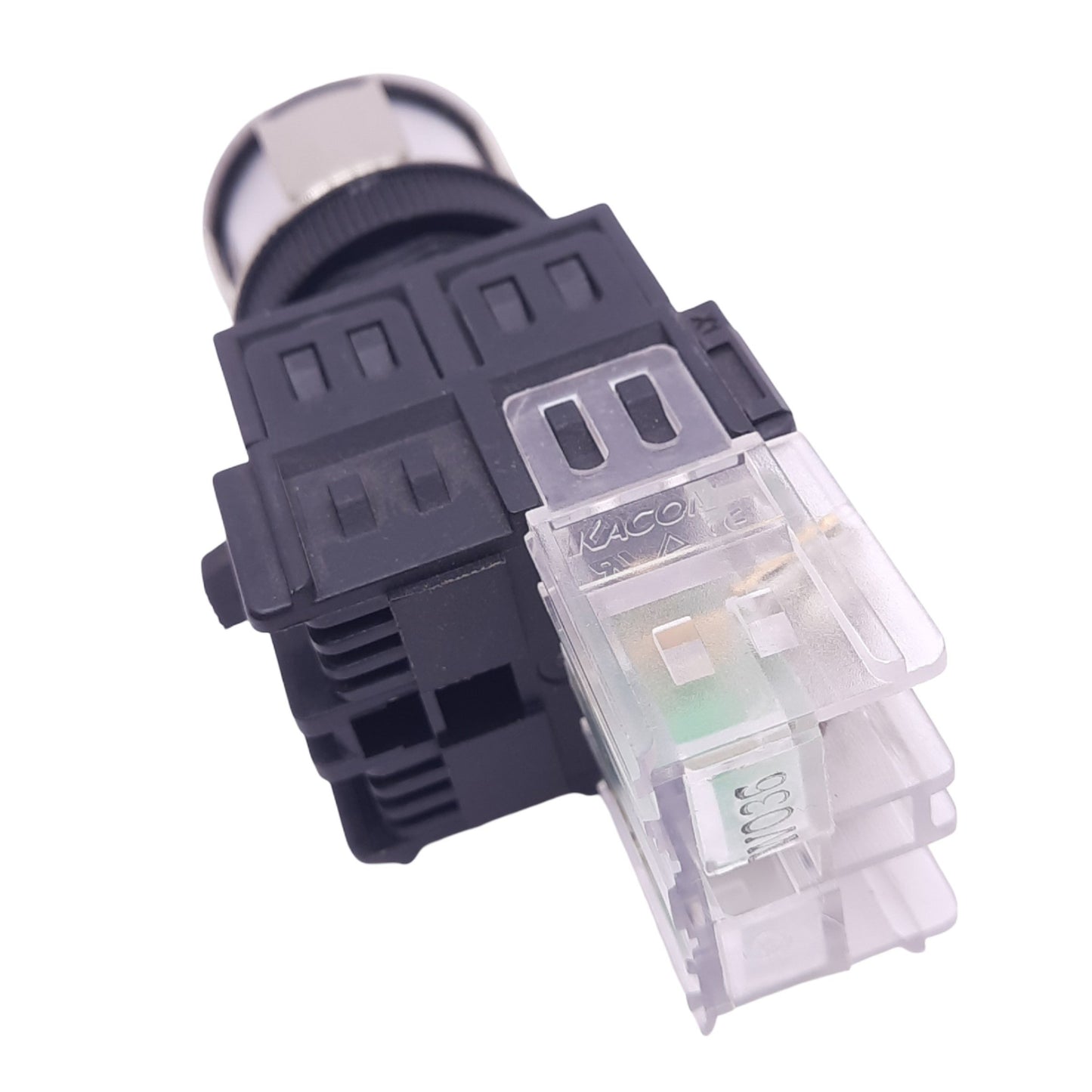 New Kacon K25F-27 Green START Illuminated Pushbutton, ø25mm, 1NO, 24V LED, 250VAC 6A