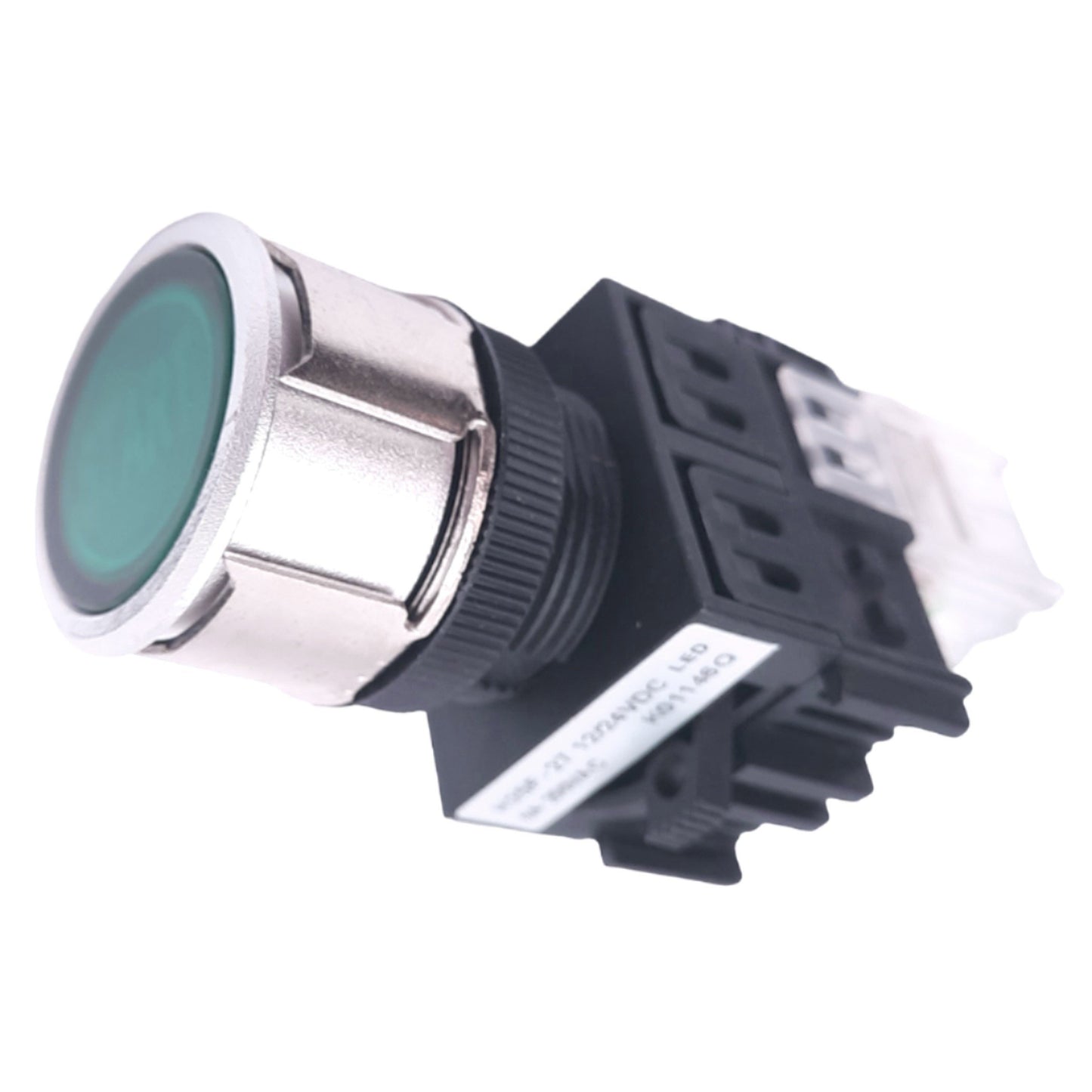 New Kacon K25F-27 Green START Illuminated Pushbutton, ø25mm, 1NO, 24V LED, 250VAC 6A