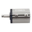 Used SMC CDQ2KA16-01-95593 Pneumatic Cylinder, ø16mm Bore, 15mm Stroke, M5, 140psi