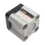 Used SMC CQ2KB20-10D Pneumatic Compact Cylinder, ø20mm Bore, 10mm Stroke, M5, 10bar