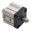 Used SMC CQ2KB20-10D Pneumatic Compact Cylinder, ø20mm Bore, 10mm Stroke, M5, 10bar