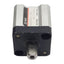 Used SMC CQ2KB20-10D Pneumatic Compact Cylinder, ø20mm Bore, 10mm Stroke, M5, 10bar