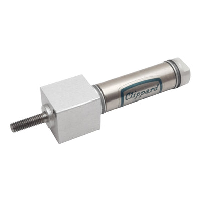 Used Clippard FSR-08-1/2 Pneumatic Cylinder ø1/2in Bore, 1/2in Stroke, #10-32, 250psi