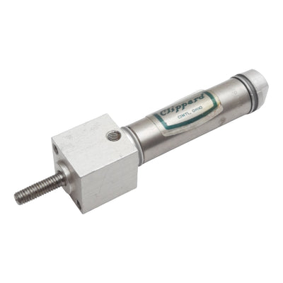 Used Clippard FDR-08-1 Pneumatic Cylinder, ø1/2in Bore, 1in Stroke, #10-32, 250psi
