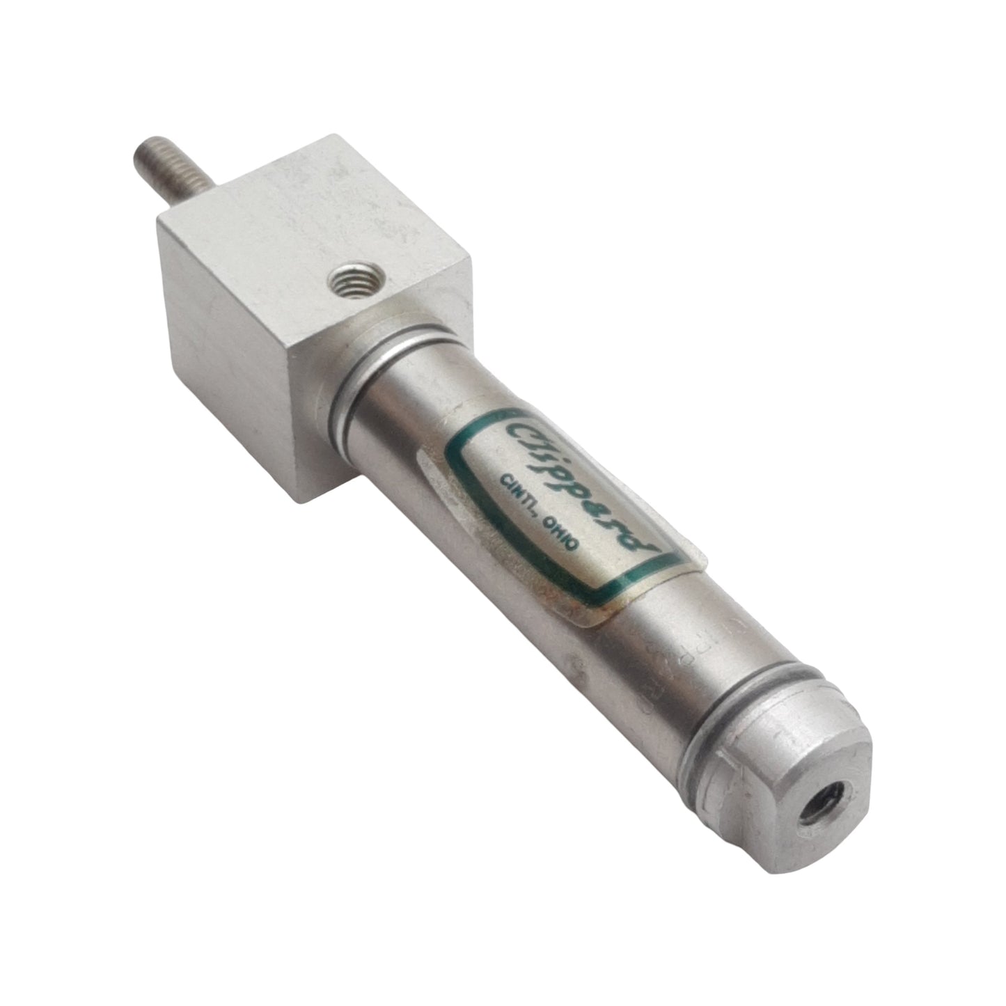 Used Clippard FDR-08-1 Pneumatic Cylinder, ø1/2in Bore, 1in Stroke, #10-32, 250psi