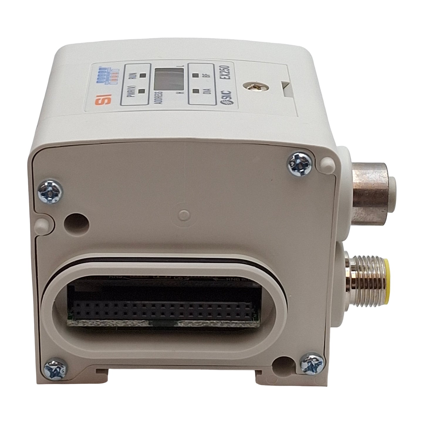 New – Open box SMC EX250-SPR1 Serial Interface Unit, PROFIBUS DP, 32 I/O, PNP Output, 24VDC