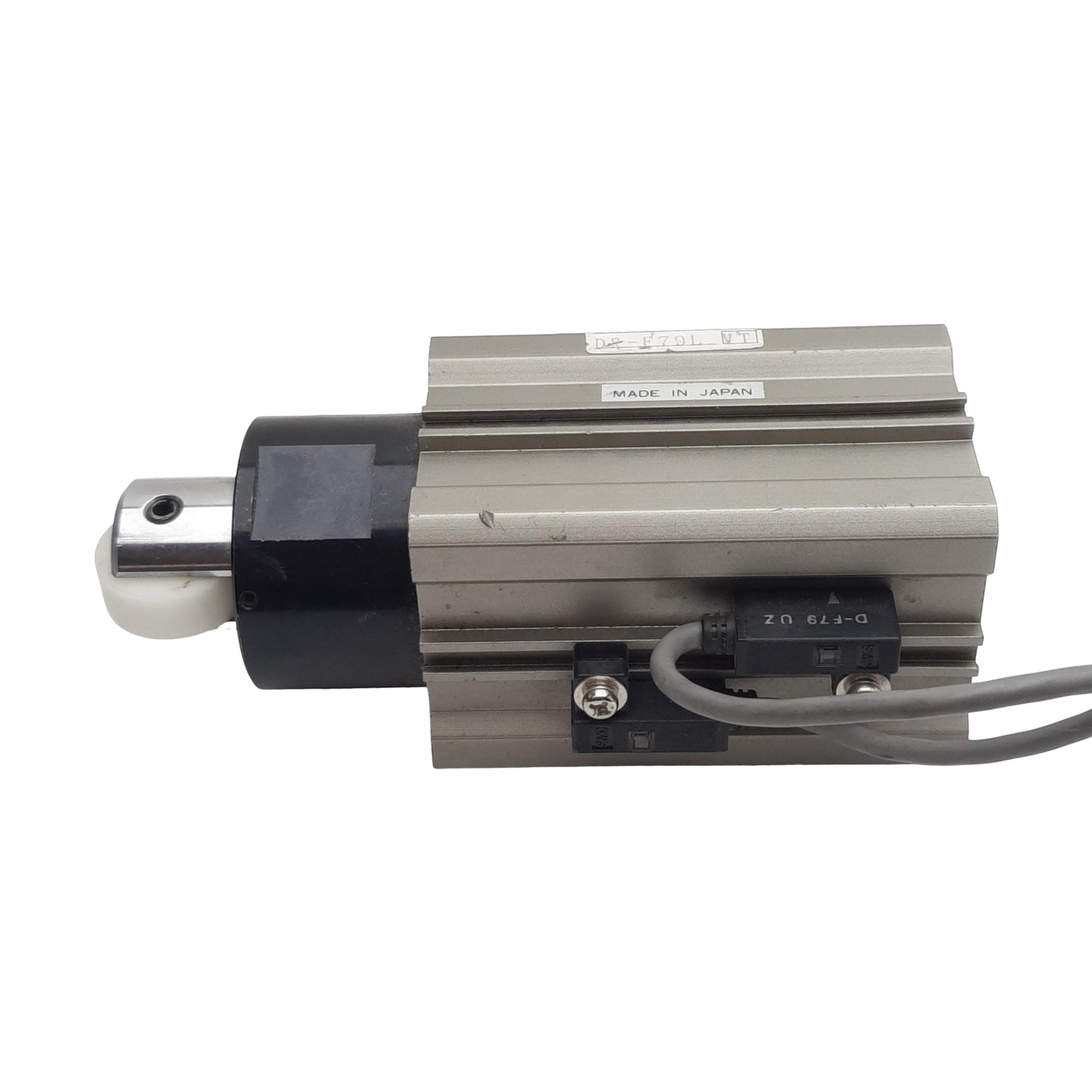Used SMC RSDQB40-30DR-F79L Pneumatic Stopper Cylinder ø40mm Bore, 30mm Stroke, Rc1/8"