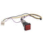 Used EAO 31-451.036 Push Button Momentary, Illuminated, Red, 2N/O Contact, 42VAC/DC