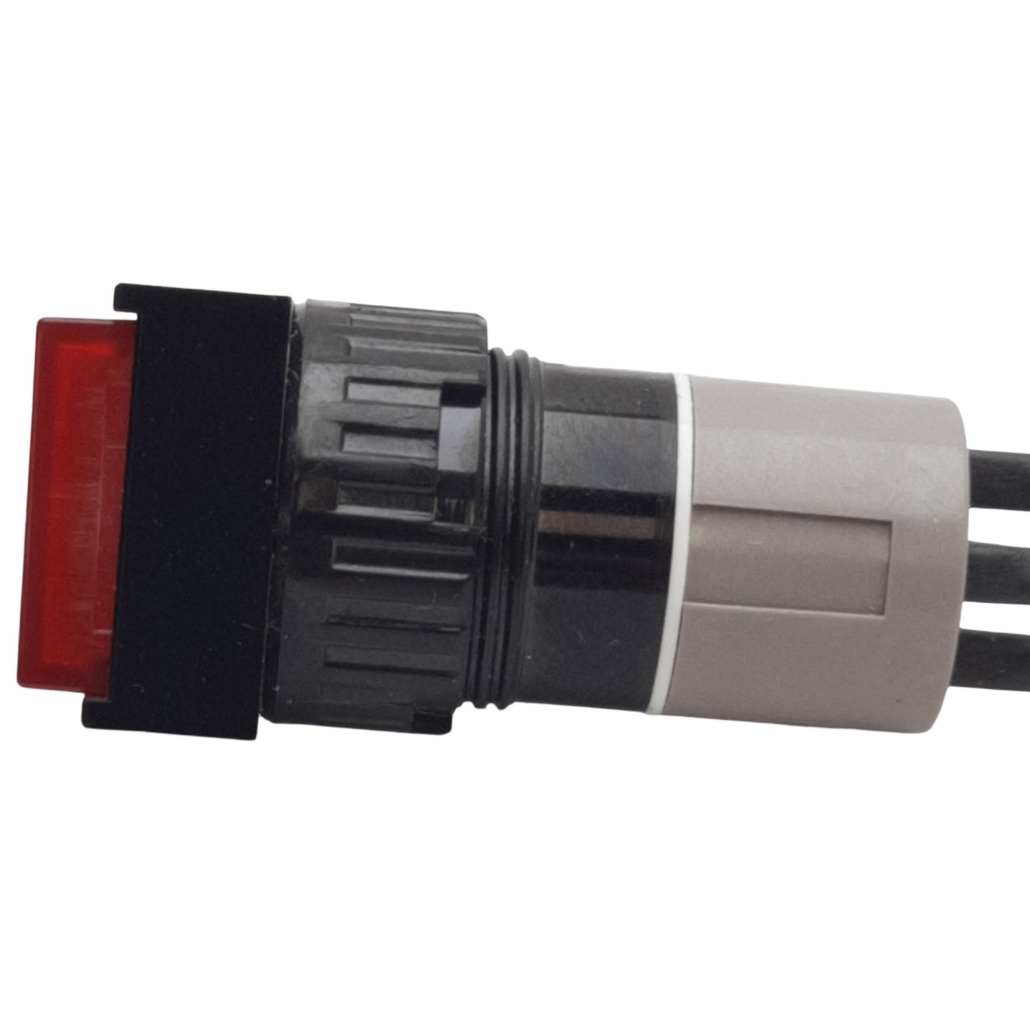 Used EAO 31-451.036 Push Button Momentary, Illuminated, Red, 2N/O Contact, 42VAC/DC
