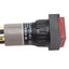 Used EAO 31-451.036 Push Button Momentary, Illuminated, Red, 2N/O Contact, 42VAC/DC