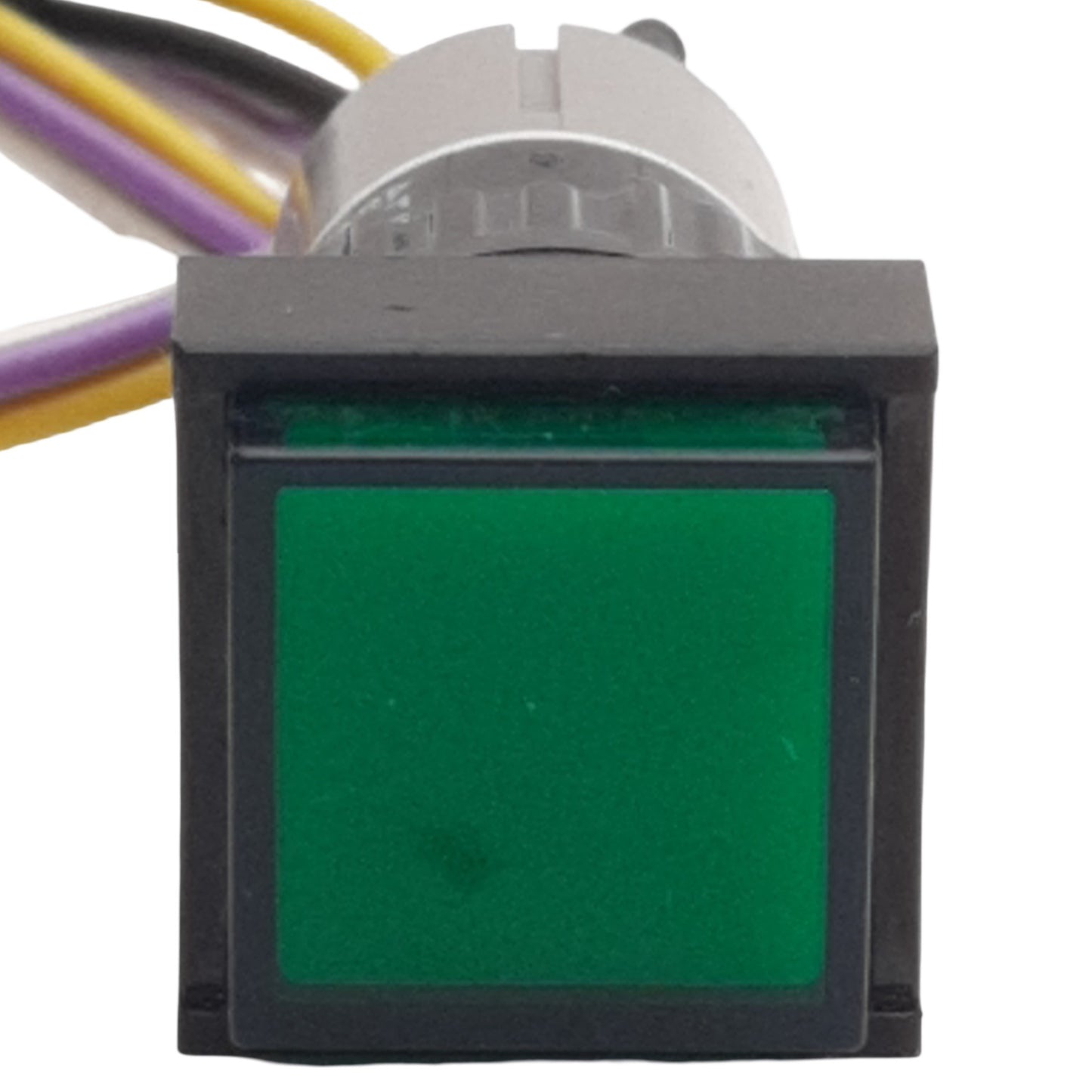 Used EAO 31-451.036 Push Button Momentary, Illuminated, Green, 2N/O Contact, 42VAC/DC